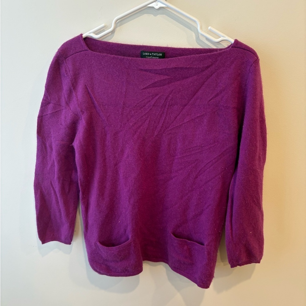 Lord & Taylor Cashmere Sweater